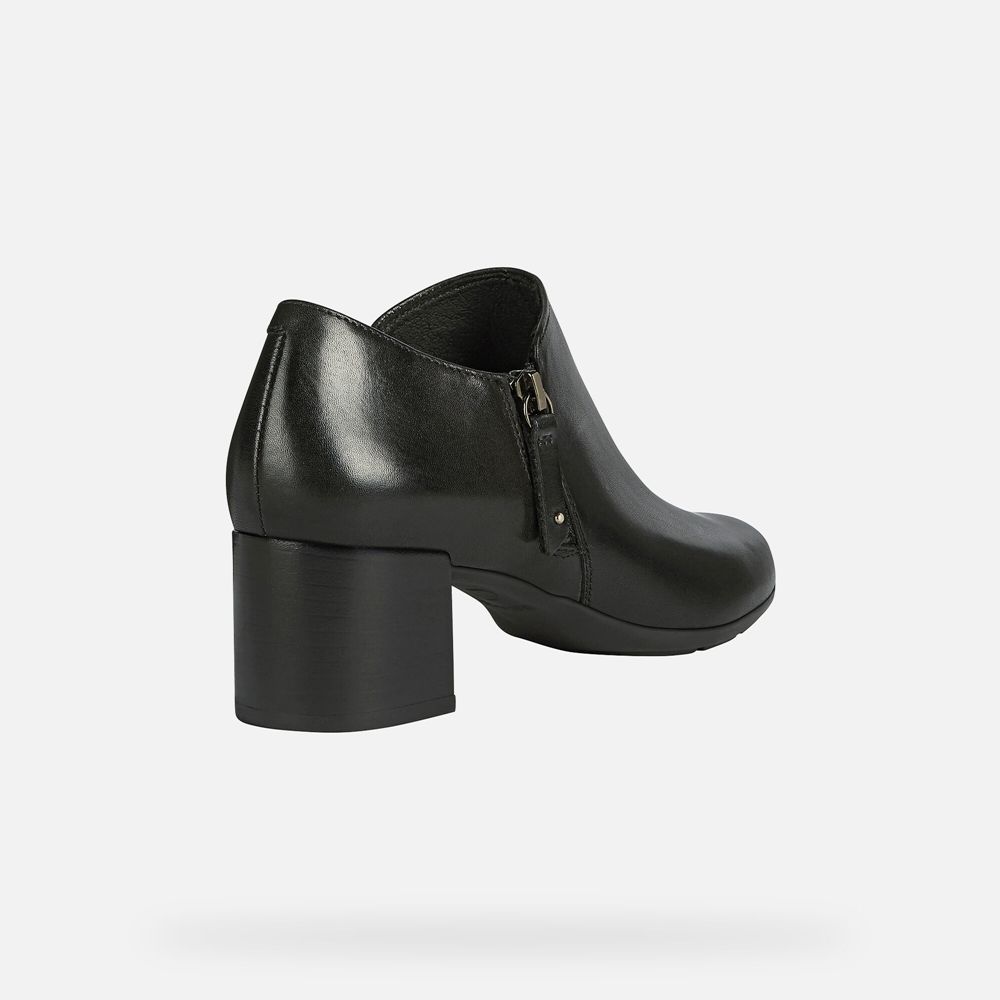 Geox Bayan Topuklar Siyah - New Annya Mid - LHP-560813